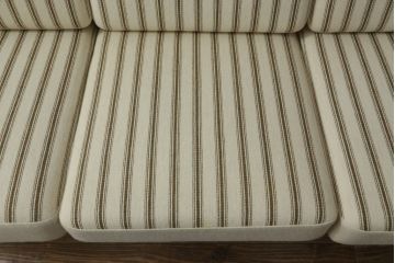 北欧ビンテージ　デンマークビンテージ　Hans J Wegner(ハンス・J・ウェグナー)　GETAMA(ゲタマ)　GE290　洗練された佇まいが目を引く3人掛けソファ(3P、三人掛け、アームソファ、トリプルソファ、3シーター、北欧、ヴィンテージ)(R-068271)
