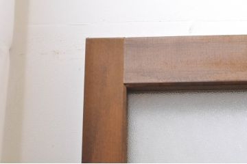 レトロ建具　ノスタルジックな雰囲気漂う大正ロマンデザインのガラス戸4枚セット(引き戸)(R-068276)