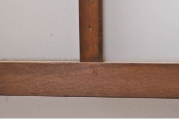 レトロ建具　ノスタルジックな雰囲気漂う大正ロマンデザインのガラス戸4枚セット(引き戸)(R-068276)