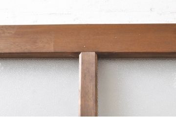 レトロ建具　ノスタルジックな雰囲気漂う大正ロマンデザインのガラス戸1枚(引き戸)(R-068277)