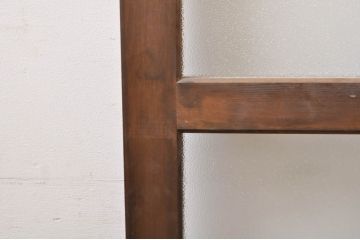 レトロ建具　ノスタルジックな雰囲気漂う大正ロマンデザインのガラス戸1枚(引き戸)(R-068277)
