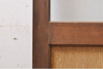 レトロ建具　ノスタルジックな雰囲気漂う大正ロマンデザインのガラス戸1枚(引き戸)(R-068277)
