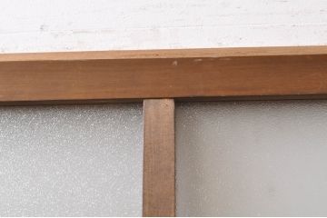 レトロ建具　ノスタルジックな雰囲気漂う大正ロマンデザインのガラス戸1枚(引き戸)(R-068277)
