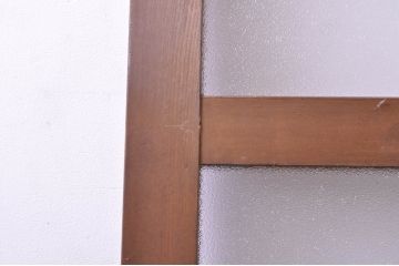 レトロ建具　ノスタルジックな雰囲気漂う大正ロマンデザインのガラス戸1枚(引き戸)(R-068277)