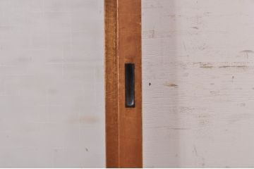 アンティーク建具　レトロなお部屋作りにおすすめな組子入りガラス戸2枚セット(引き戸)(R-068278)
