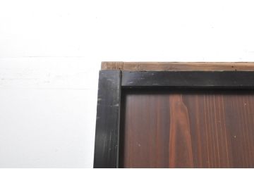 アンティーク建具　レーザー組子にリメイク!　和モダンな空間を演出する幅狭障子帯戸4枚セット(引き戸、障子戸)(R-068279)