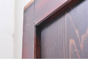 アンティーク建具　上質な和の雰囲気を醸し出す障子帯戸4枚セット(引き戸、障子戸、ガラス帯戸)(R-068284)