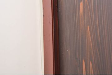 アンティーク建具　上質な和の雰囲気を醸し出す障子帯戸4枚セット(引き戸、障子戸、ガラス帯戸)(R-068284)