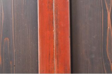 アンティーク建具　上質な和の雰囲気を醸し出す障子帯戸4枚セット(引き戸、障子戸、ガラス帯戸)(R-068284)