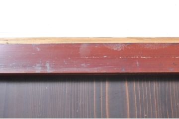 アンティーク建具　上質な和の雰囲気を醸し出す障子帯戸4枚セット(引き戸、障子戸、ガラス帯戸)(R-068284)