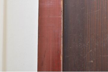 アンティーク建具　上質な和の雰囲気を醸し出す障子帯戸4枚セット(引き戸、障子戸、ガラス帯戸)(R-068284)