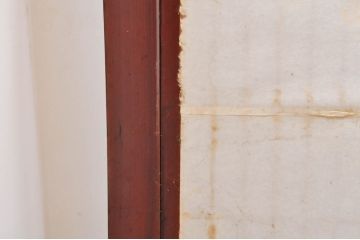 アンティーク建具　上質な和の雰囲気を醸し出す障子帯戸4枚セット(引き戸、障子戸、ガラス帯戸)(R-068284)