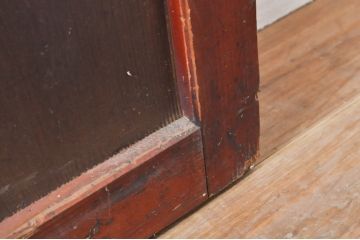 アンティーク建具　上質な和の雰囲気を醸し出す障子帯戸4枚セット(引き戸、障子戸、ガラス帯戸)(R-068284)