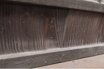 アンティーク建具　大正ロマン　ノスタルジックな空間を演出するガラス窓4枚セット(引き戸、ガラス戸)(R-068286)