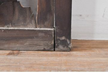 アンティーク建具　大正ロマン　ノスタルジックな空間を演出するガラス窓4枚セット(引き戸、ガラス戸)(R-068286)