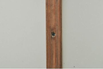 アンティーク建具　経年を感じさせる古い木味が魅力のガラス窓3枚セット(引き戸、ガラス戸)(R-068293)