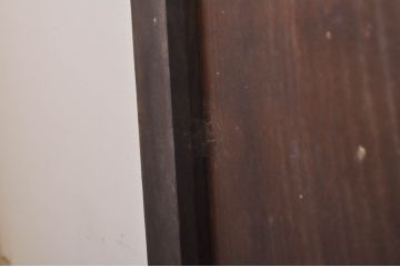 アンティーク建具　杉材　落ち着いた和の空間を演出する板戸窓4枚セット(引き戸)(R-068300)