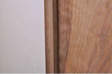 アンティーク建具　杉材　落ち着いた和の空間を演出する板戸窓4枚セット(引き戸)(R-068300)