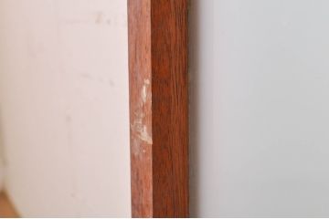 アンティーク建具　大正ロマン　どこか懐かしい雰囲気漂うガラス窓2枚セット(引き戸、ガラス戸)(R-068304)