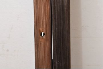 アンティーク建具　大正ロマン　懐かしい雰囲気のガラス窓4枚セット(引き戸、ガラス戸)(R-068305)