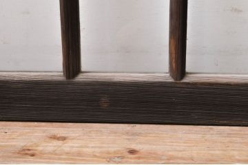 アンティーク建具　大正ロマン　懐かしい雰囲気のガラス窓4枚セット(引き戸、ガラス戸)(R-068305)