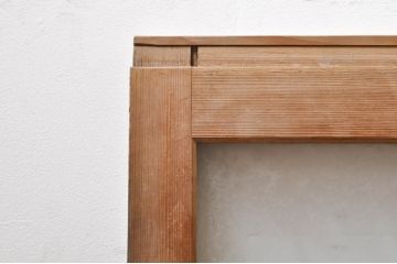 アンティーク建具　大正ロマン　懐かしい雰囲気のガラス窓4枚セット(引き戸、ガラス戸)(R-068305)
