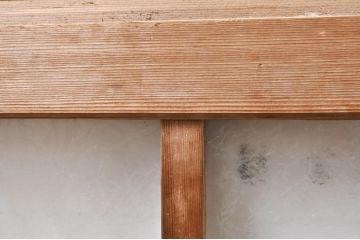 アンティーク建具　大正ロマン　懐かしい雰囲気のガラス窓4枚セット(引き戸、ガラス戸)(R-068305)