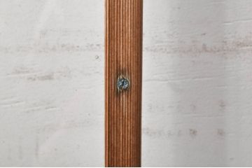 アンティーク建具　大正ロマン　懐かしい雰囲気のガラス窓4枚セット(引き戸、ガラス戸)(R-068305)