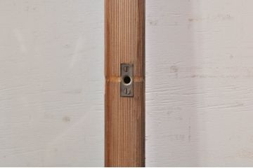 アンティーク建具　大正ロマン　懐かしい雰囲気のガラス窓3枚セット(引き戸、ガラス戸)(R-068308)
