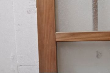 アンティーク建具　大正ロマンなお部屋作りにおすすめなガラス窓4枚セット(引き戸、ガラス戸)(R-068310)