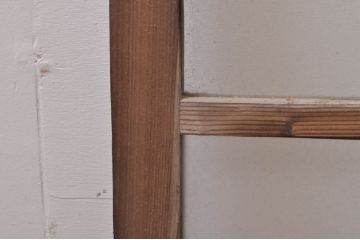 アンティーク建具　大正ロマンなお部屋作りにおすすめなガラス窓4枚セット(引き戸、ガラス戸)(R-068310)