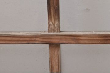アンティーク建具　大正ロマンなお部屋作りにおすすめなガラス窓4枚セット(引き戸、ガラス戸)(R-068310)