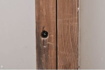 アンティーク建具　大正ロマン　どこか懐かしい雰囲気漂うガラス窓4枚セット(引き戸、ガラス戸)(R-068327)