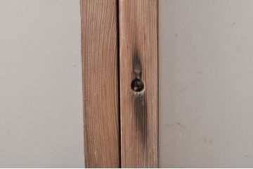 アンティーク建具　大正ロマン　どこか懐かしい雰囲気漂うガラス窓4枚セット(引き戸、ガラス戸)(R-068327)