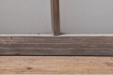 アンティーク建具　大正ロマン　どこか懐かしい雰囲気漂うガラス窓4枚セット(引き戸、ガラス戸)(R-068327)