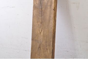 和製アンティーク　欅(ケヤキ)材　味のある風合いが魅力的な古材(一枚板、テーブル、展示台、陳列台、作業台、天板、材料、資材、DIY)(R-068368)