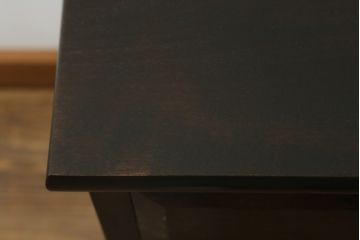 中古　美品　松本民芸家具　ドレッサーリメイク　シックな色合いが落ち着いた雰囲気を醸し出すサイドボード(サイドチェスト、ドレッシングチェスト、引き出し、テレビ台、テレビボード)(R-068376)