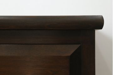 中古　美品　松本民芸家具　ドレッサーリメイク　シックな色合いが落ち着いた雰囲気を醸し出すサイドボード(サイドチェスト、ドレッシングチェスト、引き出し、テレビ台、テレビボード)(R-068376)