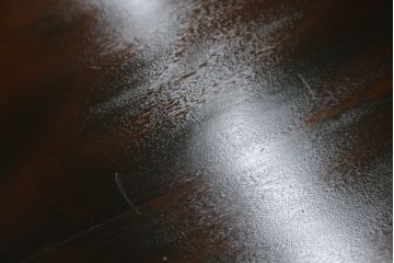中古　美品　特大!!　特注　松本民芸家具　クラシカルな雰囲気が漂うE型ラウンドテーブル(ダイニングテーブル、丸テーブル、4人掛け)(R-068378)