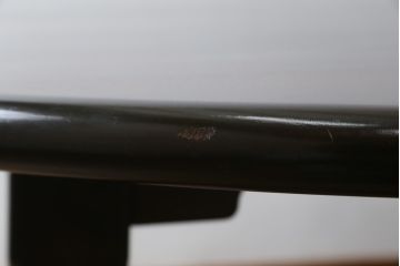 中古　美品　特大!!　特注　松本民芸家具　クラシカルな雰囲気が漂うE型ラウンドテーブル(ダイニングテーブル、丸テーブル、4人掛け)(R-068378)