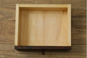 中古　絶版品　北海道民芸家具　風格漂う両袖ライティングビューロー　(R-068379)