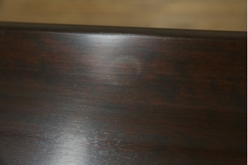 中古　絶版品　北海道民芸家具　風格漂う両袖ライティングビューロー　(R-068379)