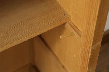 和製ビンテージ　民芸家具　上質な和の空間づくりにおすすめの置き水屋(置水屋、茶水屋、戸棚、茶棚、収納棚、ヴィンテージ)(R-068383)