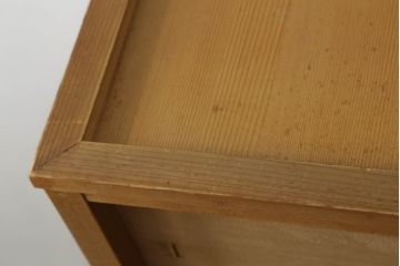和製ビンテージ　民芸家具　上質な和の空間づくりにおすすめの置き水屋(置水屋、茶水屋、戸棚、茶棚、収納棚、ヴィンテージ)(R-068383)