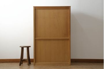 和製ビンテージ　民芸家具　上質な和の空間づくりにおすすめの置き水屋(置水屋、茶水屋、戸棚、茶棚、収納棚、ヴィンテージ)(R-068383)