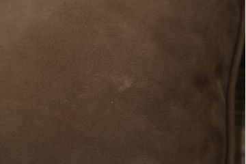 中古　美品　arflex(アルフレックス)　GRAN(グラン)　サイドテーブル付き　レーザーとファブリックの組み合わせがお洒落なクッション付きシステムソファ(本革、カウチソファ、コーナーソファ、ラウンドソファ、アームソファ)(R-068386)