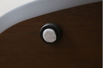 中古　美品　arflex(アルフレックス)　GRAN(グラン)　サイドテーブル付き　レーザーとファブリックの組み合わせがお洒落なクッション付きシステムソファ(本革、カウチソファ、コーナーソファ、ラウンドソファ、アームソファ)(R-068386)