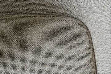 中古　美品　arflex(アルフレックス)　FLUTE(フルーテ)　FLU-APBLKBN(NWN)　身体を包み込む曲線が美しいアームチェア(パイピング)4脚セット(ダイニングチェア、椅子、イス)(定価4脚で約74万3千円)(R-068389)