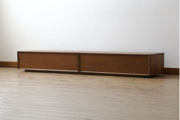 中古　美品　アクタス取扱い　ジョンリビング(jon Living) RIMO 200AV-board　シンプルなデザインが取り入れやすいテレビ台(ローボード、テレビボード、TVボード、サイドボード、サイドキャビネット、収納棚、リビングボード)(R-068396)
