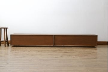 中古　美品　アクタス取扱い　ジョンリビング(jon Living) RIMO 200AV-board　シンプルなデザインが取り入れやすいテレビ台(ローボード、テレビボード、TVボード、サイドボード、サイドキャビネット、収納棚、リビングボード)(R-068396)